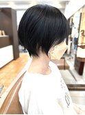 ○クールショート/イメチェン/前髪/暗髪/レイヤーカット