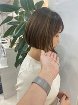 ジービージー(GBG) くびれショートボブ40代50代グレイカラー白髪染め白髪ぼかし