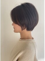 olu.hair新安城/髪質改善/ショート/白髪ぼかし/縮毛矯正【 9/7 NEW　OPEN（予定）】&nbsp;ショートボブ