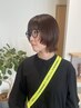 【秋冬深め艶カラー】【イルミナカラー】透明感カラー＋似合わせカット