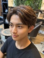 independence pique 【インデペンデンス ピケ】&nbsp;【四条河原町】メンズカラー×センターパート
