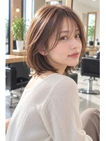 FRAMES 南浦和店【11月6日OPEN（予定）】&nbsp;南浦和レイヤーボブ◎髪質改善カラー透明感スタイル20代30代40代