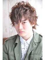 ミルシー(millci)&nbsp;millci 　マットベージュ×くせ毛風無造作パーマ