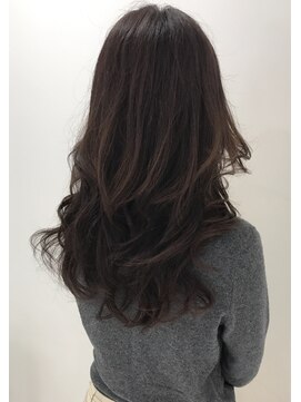 ヘアアンドエステ ヒロイン 西麻布本店(Hair&Esthe HIROIN) バイオレット系大人グレージュ