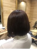 前下がりボブ