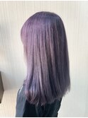 ブリーチカラー 透明感 パープル バイオレット ラベンダー 