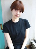 天神【BIRTH】大人かわいい厚めバングのマッシュショート