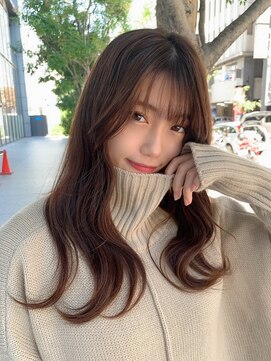 ロンド ロビン 栄(Lond robin) 【Lond robin】河野まい あざと可愛いゆるふわウェーブ G