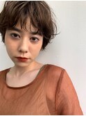 【マッシュショート】くせ毛風パーマ