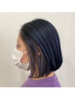 ナンバー イル デュッカ 札幌(N° il duca)&nbsp;大人可愛い20代30代40代小顔ワンサイドショートボブ丸み前下がり