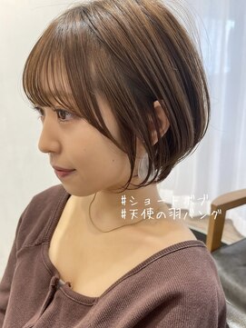 ビューイースト 亀戸 錦糸町(VIEW EAST) ショートボブ/天使の羽バング/前髪