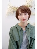 前髪カール/ネオシースルーバング/くびれボブ［銀座］
