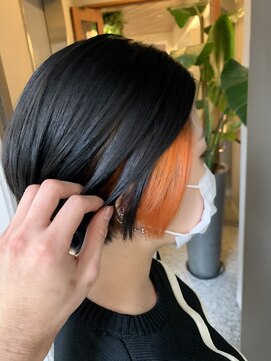 ティグル テンジン(TIGRE tenjin) イヤリングカラー、ショートカット