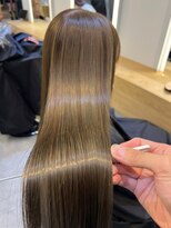 ジーナ 船橋(Zina)&nbsp;大人かわいい20代30代40代小顔ショコラベージュ１Zina船橋