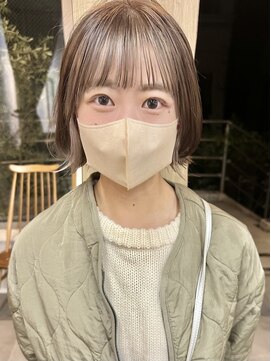 サンド 表参道(sand) 10代20代30代インナーカラーベージュ