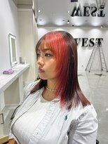 ウェスト(WEST)&nbsp;ブロックカラーレイヤー