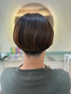 松本平太郎美容室 土浦パートワン(PART1) 土浦×センター分け重めマッシュ×10代20代30代