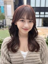 韓国風レイヤー×ピンクブラウン