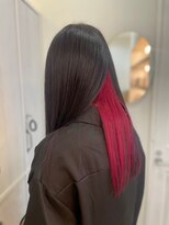ジーナ  札幌大通(Zina)&nbsp;美髪＊エアリーロング＊インナーレッド＊髪質改善＊Zina札幌大通