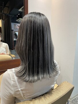 グラフィーサッポロ(Graphy sapporo) 韓国ヘア　ダブルカラー　バレイヤージュ　グレージュ