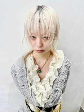 レコ 渋谷(LECO) ホワイトシャギーウルフ