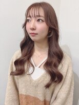 ロットアニバース(lott annibirth)&nbsp;【髪質改善】ピーチピンクブラウン@SARASA