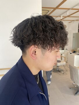 コト 福井大和田店(coto) メンズパーマ　ツイストスパイラル　福井美容室