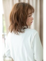 カバーヘア ブリス 川口(COVER HAIR bliss)&nbsp;オレンジベージュフレンチカジュアルボブパーマY川口20代30代