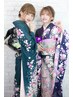 【卒業式フルコース★電話予約のみ】袴着付け+ヘアセット+メイク/成増