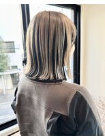 リグリー(regree)&nbsp;切りっぱなしボブ/アンブレラカラー/ハイライト/髪質改善