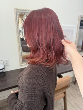 ヘアー アトリエ アンジー(Hair Atelier Angee) ローズヒップカラー