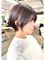 ルアン 上通り(ruen)&nbsp;熊本ショート　大人丸みショート　熊本美容室　熊本上通り