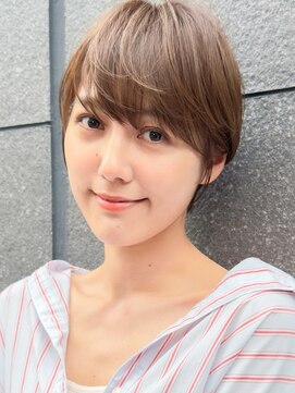 ハルキミナト ジャパン トウキョウ(HARUKI MINATO japan TOKYO) 30代40代50代/くびれショート/丸みショート/ブラウン/ショート