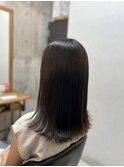 自然な縮毛矯正/髪質改善ストレート