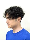 大人かっこいい渋めスパイラルパーマ◎メンズ