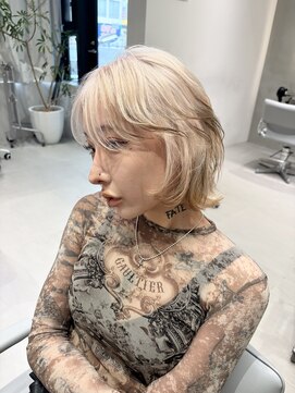 ソル 栄矢場町(SOL) ヘイリーボブ/抜きっぱなしブロンド