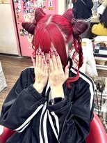 ヘアセットアップス(UP's)&nbsp;可愛くて写真たくさん撮っちゃう♪『ツインテール立体リボン♪』