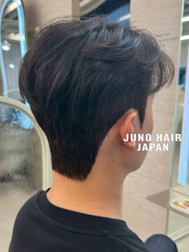 ジュノヘアージャパン 表参道(JUNO HAIR JAPAN) 朝のセットの時間を短縮するのが【ダウンパーマ】韓国メンズに★