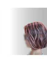 ヒサ(HISA)&nbsp;アンブレラカラーPINK白髪ぼかし