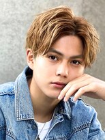 エルマーク 本山(L-MARK) ダブルカラー/ブリーチ/ミルクティー/ヘアカラー/men's