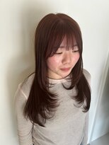 エッジ(EDGE) ブリーチなし赤ピンクカラー