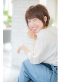 【canon】横顔美人さん♪ふんわりショートボブ