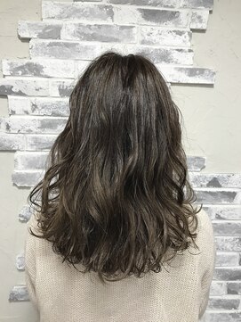 ポッシュ 原宿店(HAIR&MAKE POSH) ブラウンベージュハイライトカラー