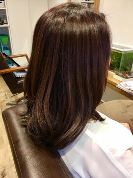 小さな美容室 ハナ(hana) イメージチェンジな艶感アップのふんわりｓｔｙｌｅ♪