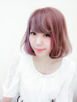 モリオ フロム ロンドン イオンモール 熊本店(morio FROM LONDON)&nbsp;【morio熊本】10代人気☆ハイトーンカラーマーメイドピンク