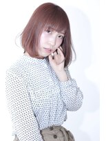 ソファ ヘア 仙台(Sofa)&nbsp;【Sara仙台駅前】内巻きロブ　　ピンクバレイヤージュ