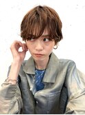 ウェットショートスタイル/マッシュショート