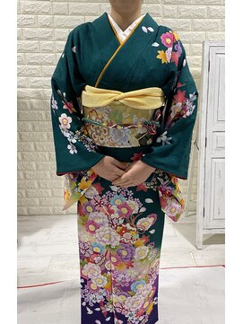 スタジオカラー(Studio Color) 訪問着着付け