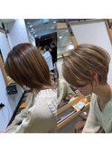直毛さんオススメ！！【丸みパーマ】美シルエットくびれショート