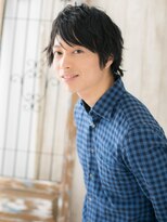 メンズヘア ビーセカンド 草加店(MENS HAIR B-2)&nbsp;マッシュウルフ無造作ショートF